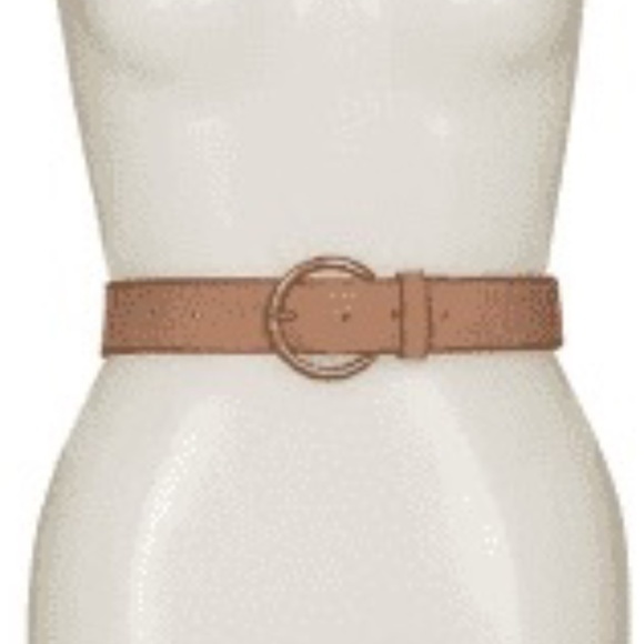 Frye Tan Leather Belt - Picture 1 of 4